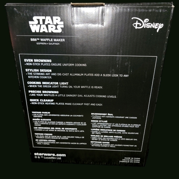STAR wars BB8 waffle maker - Picture 2 of 4